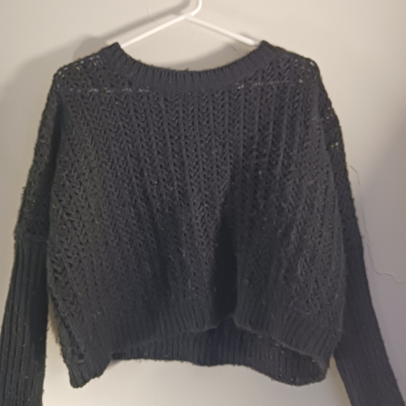 Super warm CROPPED SWEATER - Picture 2 of 3
